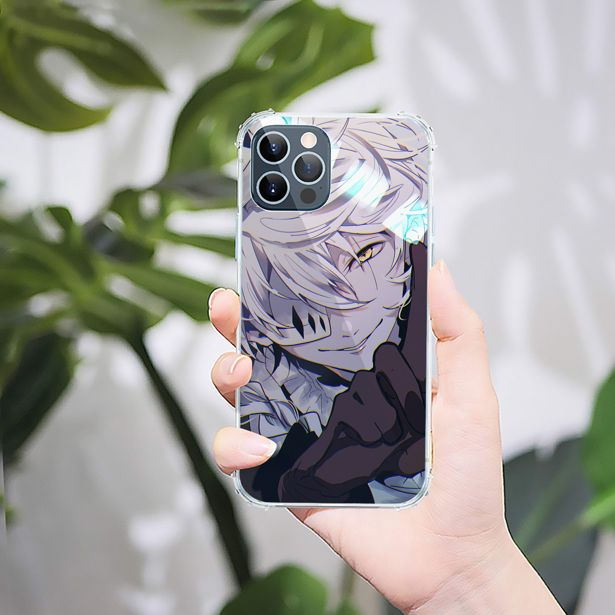 （画像用） 文豪ストレイドッグス Bungo Stray Dogs 【iPhone 12シリーズ対応】透明スマホケース（クリアソフトケース）